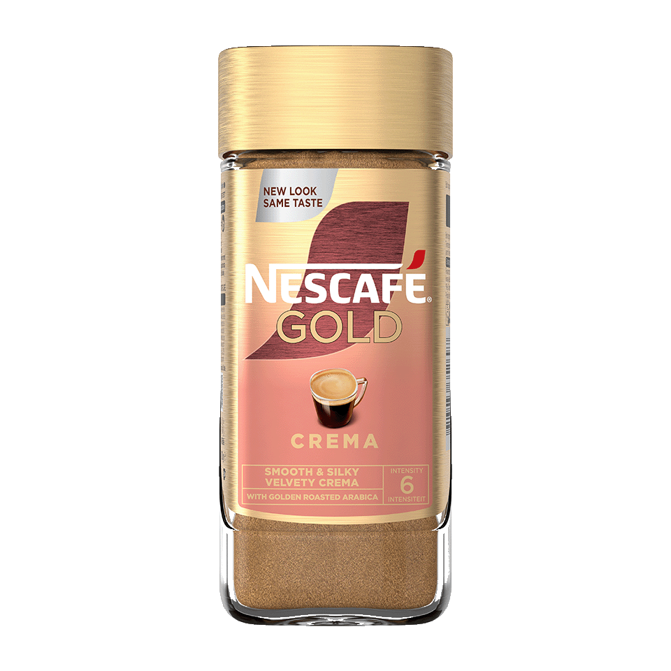 Nescafé Gold crema coffee