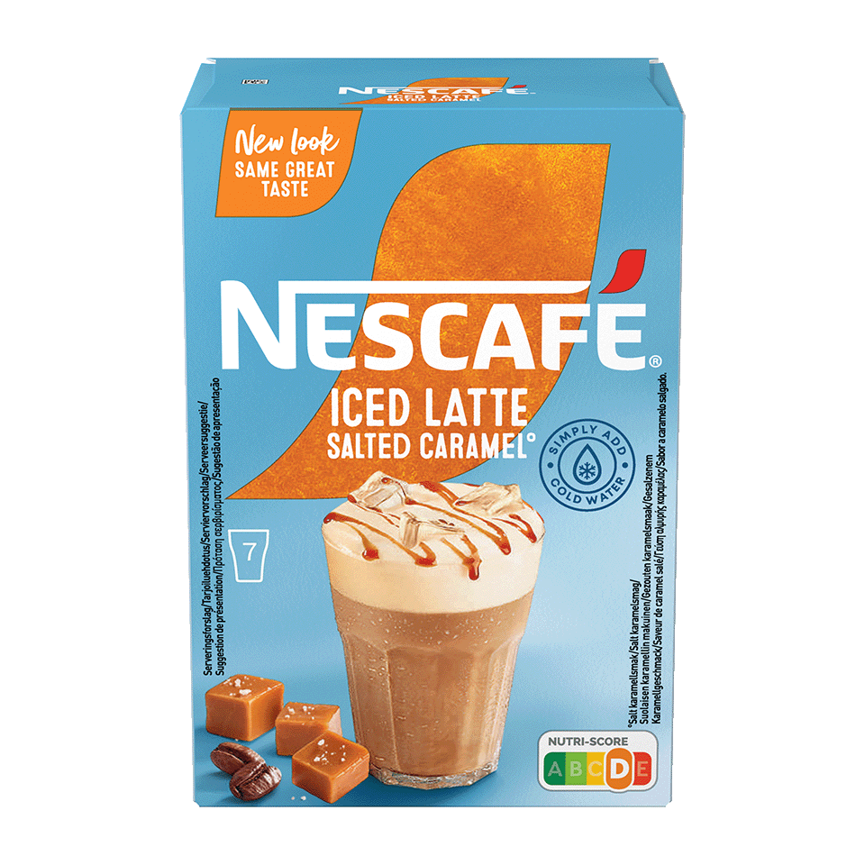 Iced Salted Caramel Latte