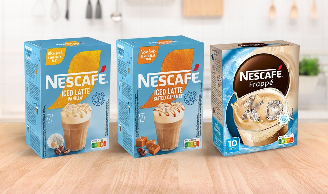 NESCAFÉ iced coffees range