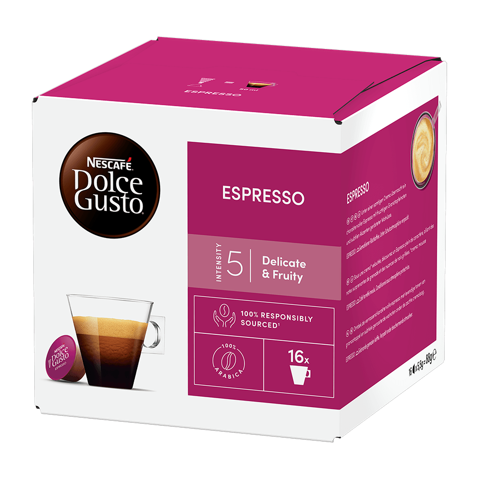 Dolce Gusto Espresso Pods