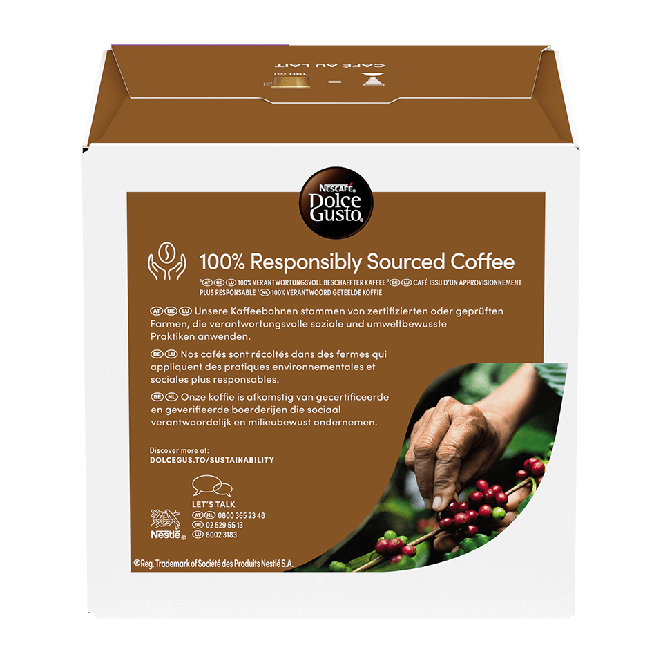 Dolce Gusto Café Au Lait pods