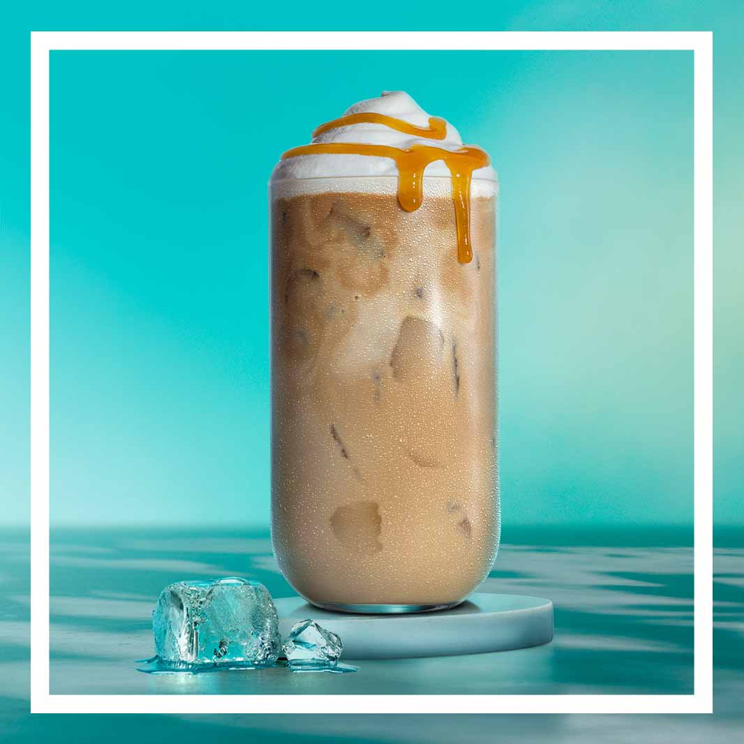 Image de iced oat latte