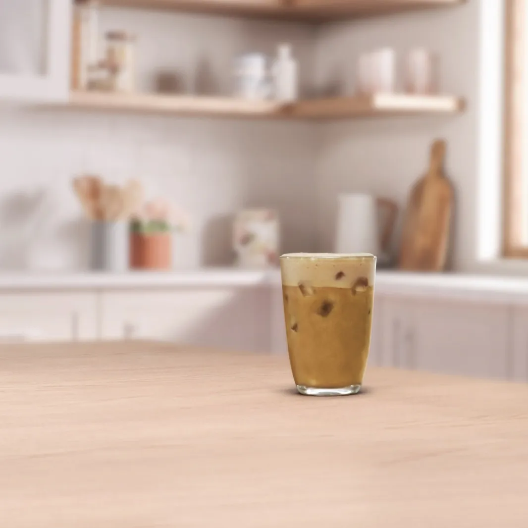 Enjoy your Iced Coconut Latte