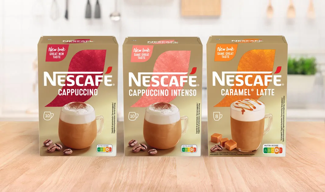 nescafe cappuccino & latte range