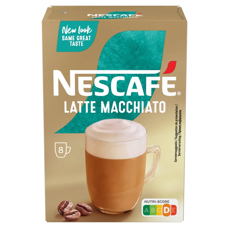 Nescafé Gold latte coffee