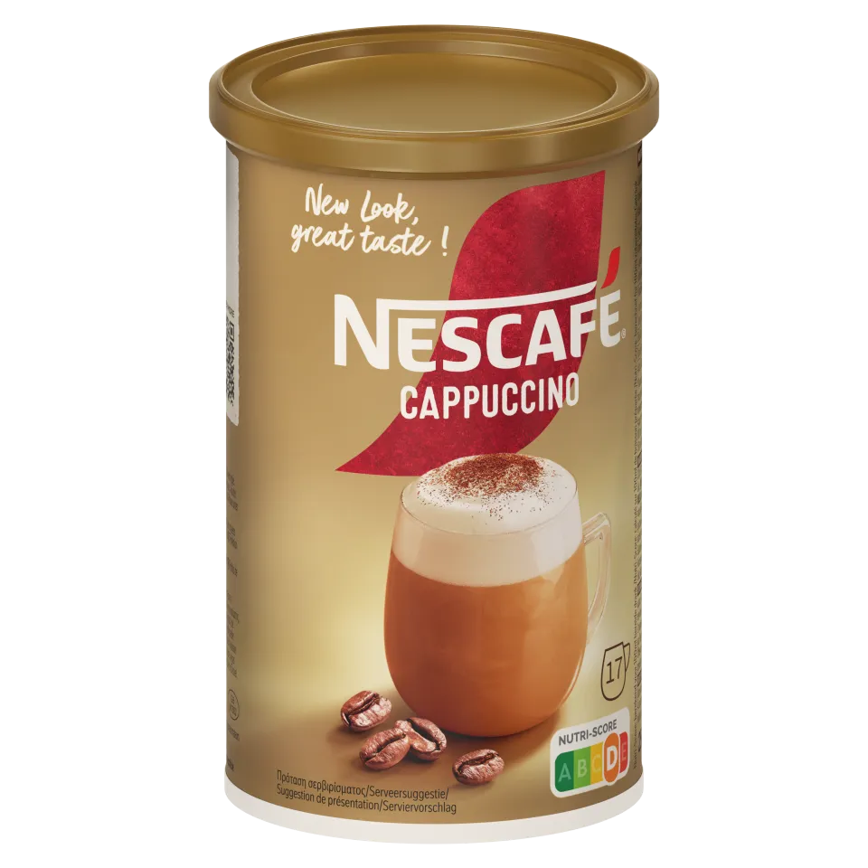 nescafé cappuccino jar
