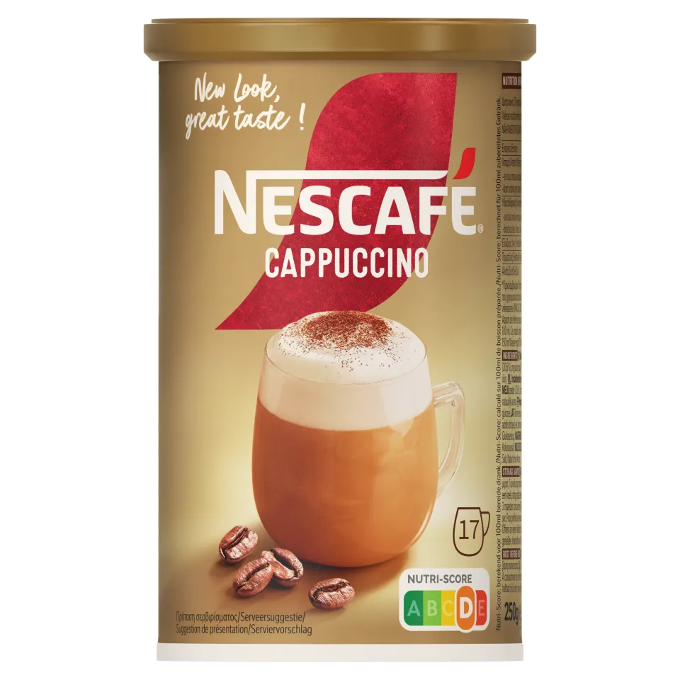 nescafé cappuccino jar