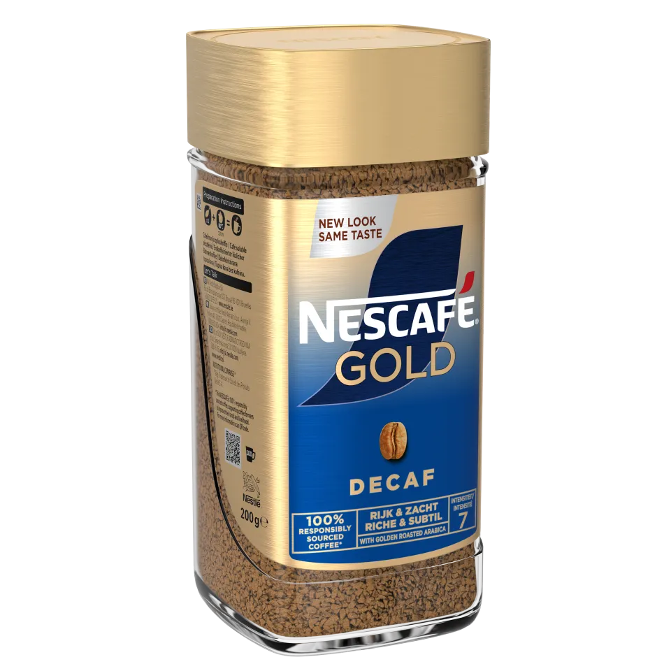 Nescafé gold decaf coffee