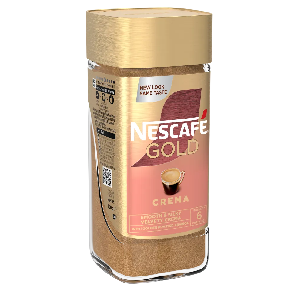Nescafé Gold crema coffee