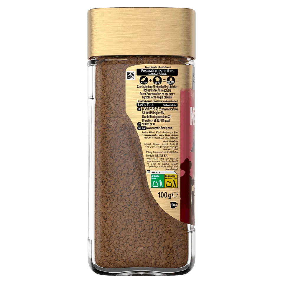 nescafe gold colombia cafe