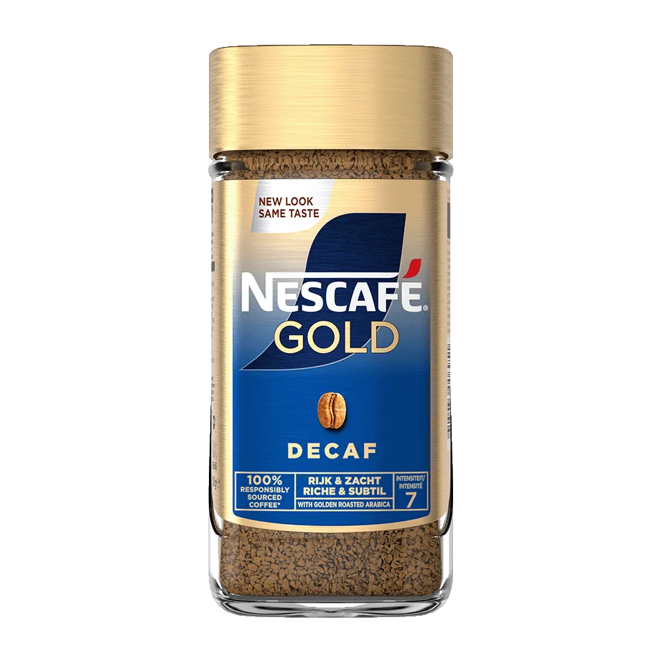 Nescafé gold decaf coffee