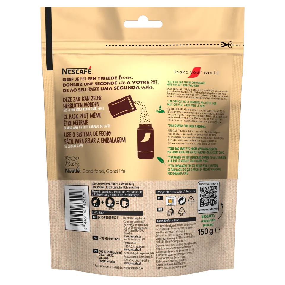 Nescafe Recharge GOLD Dessert