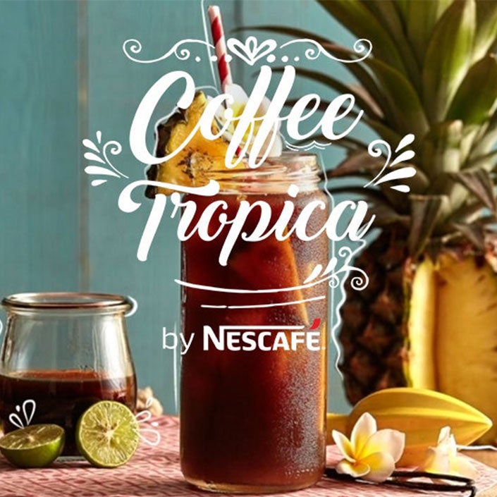 Coffee Tropica – Кафе коктейл с NESCAFÉ Classic