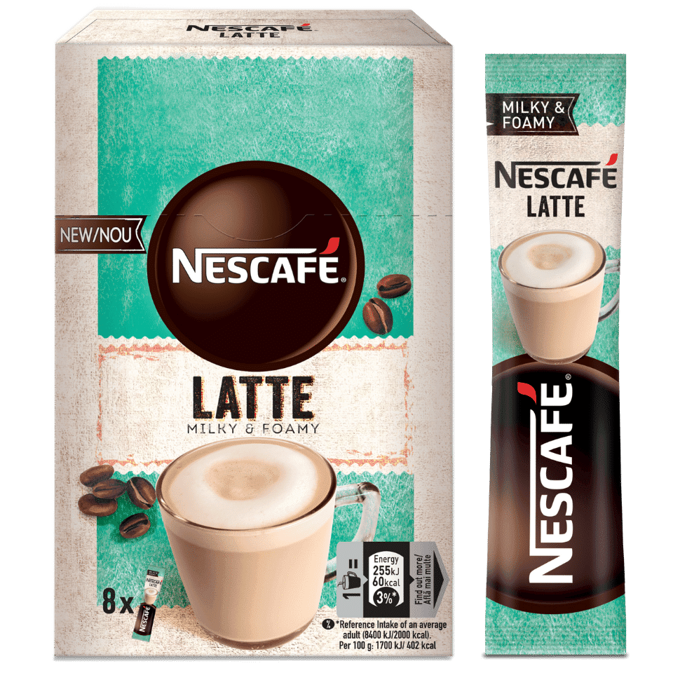 Nescafé Gold latte coffee