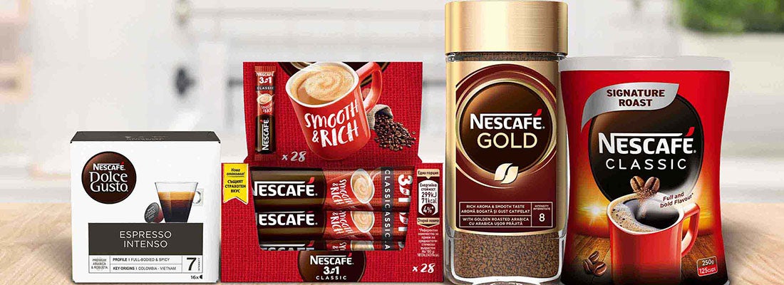 nescafé coffee range