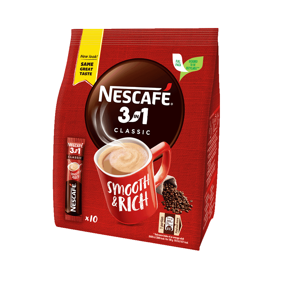 Кафе 3 в 1 Classic – точната комбинация от NESCAFÉ BG