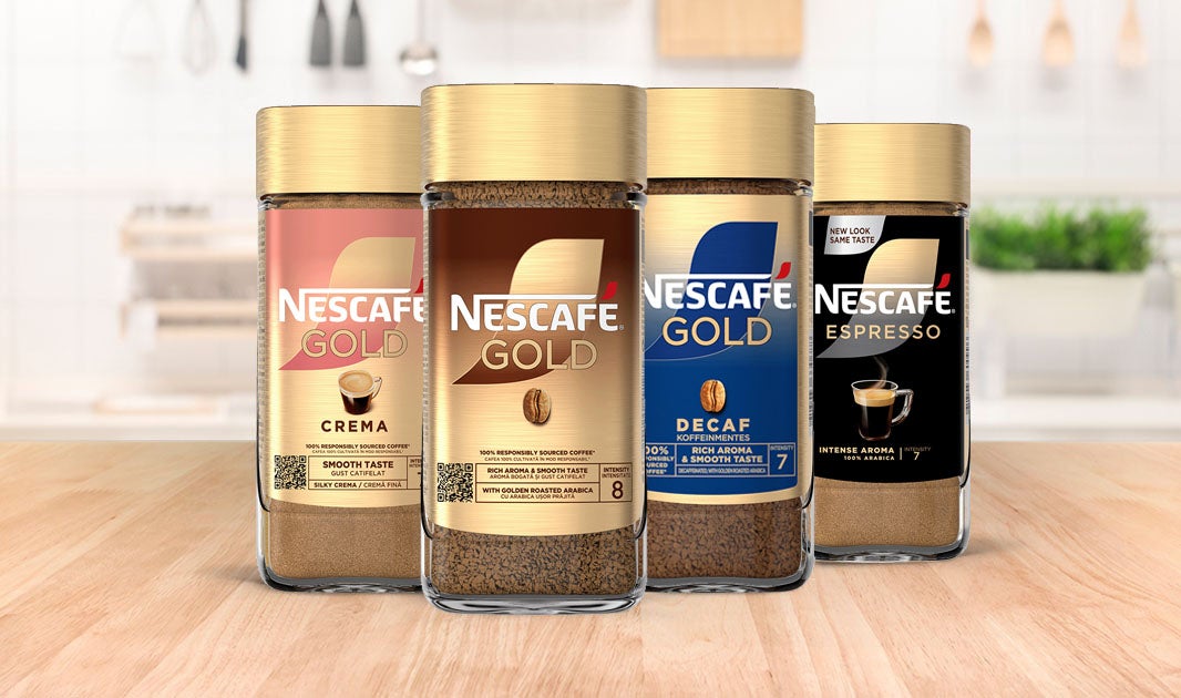 Всички NESCAFÉ Gold разтворими кафета