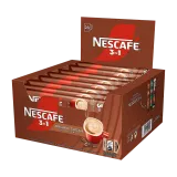 разтворимо nescafe 3в1 с кафява захар