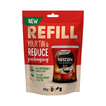 NESCAFÉ Classic пакет за ДОПЪЛВАНЕ от 150g