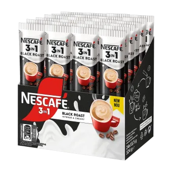 Nescafé 3-in-1 black-roast