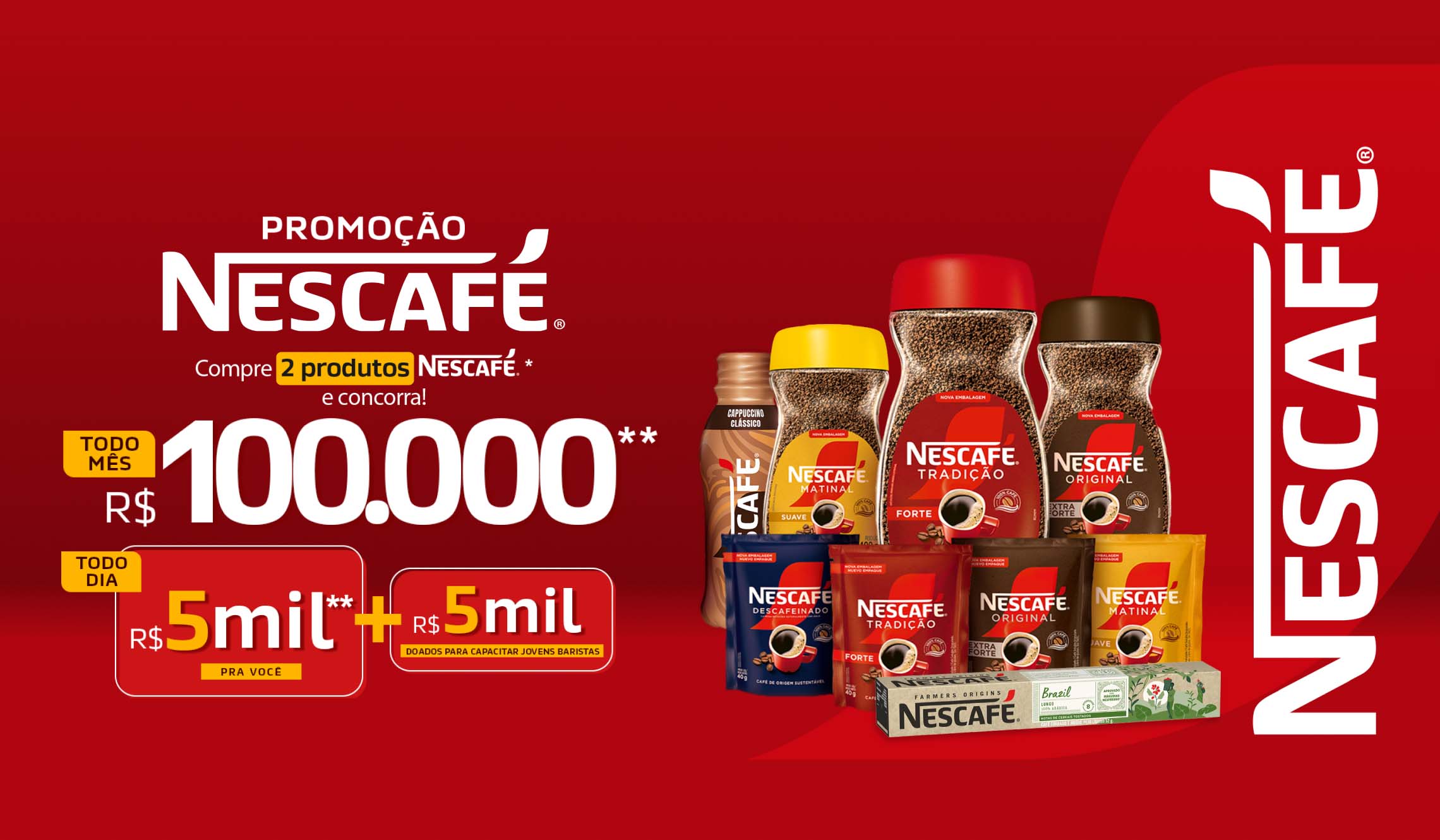 Promoção Nescafé Faça seu Mundo