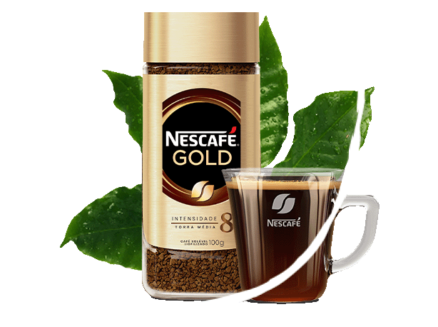 recycled nescafé gold coffee packaging