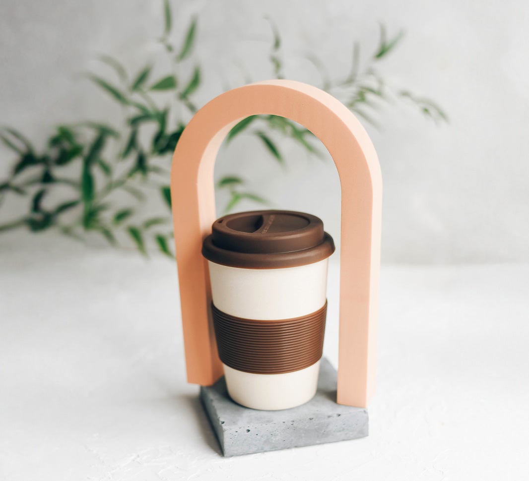 porta-copos de café portátil