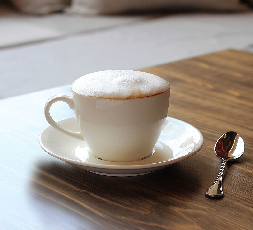 sabor do cappuccino seco