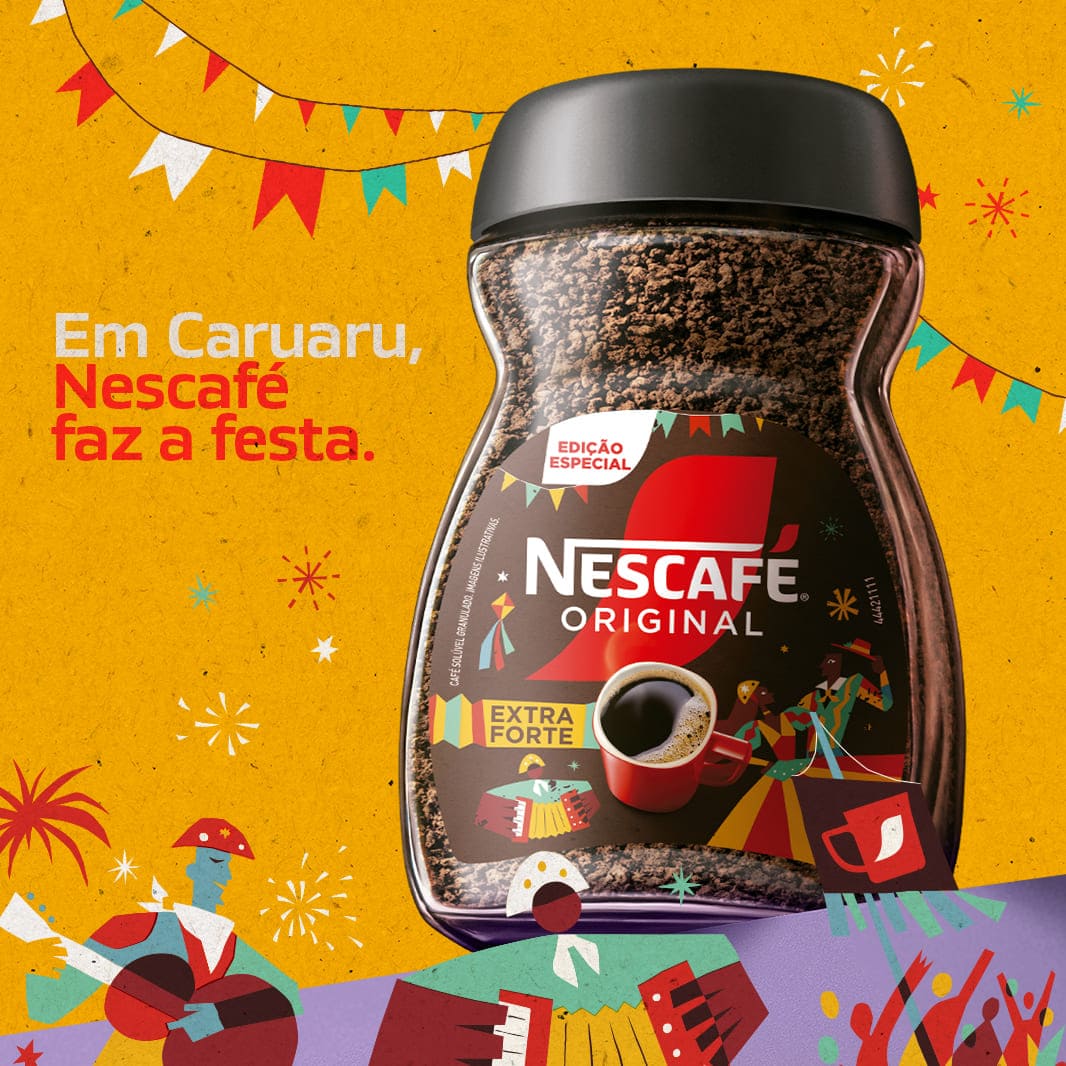 Nescafé no São João de Caruaru com edição limitada