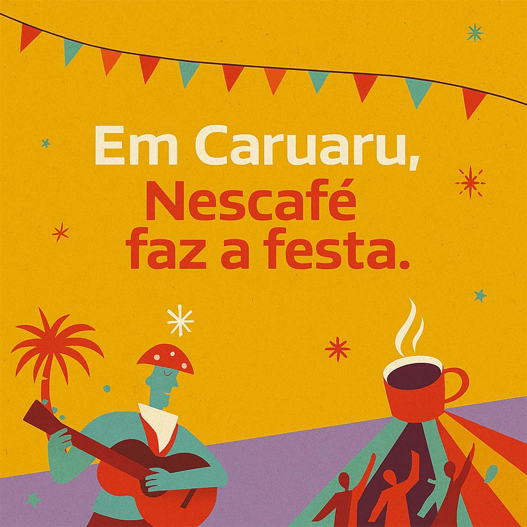 Nescafé no São João de Caruaru