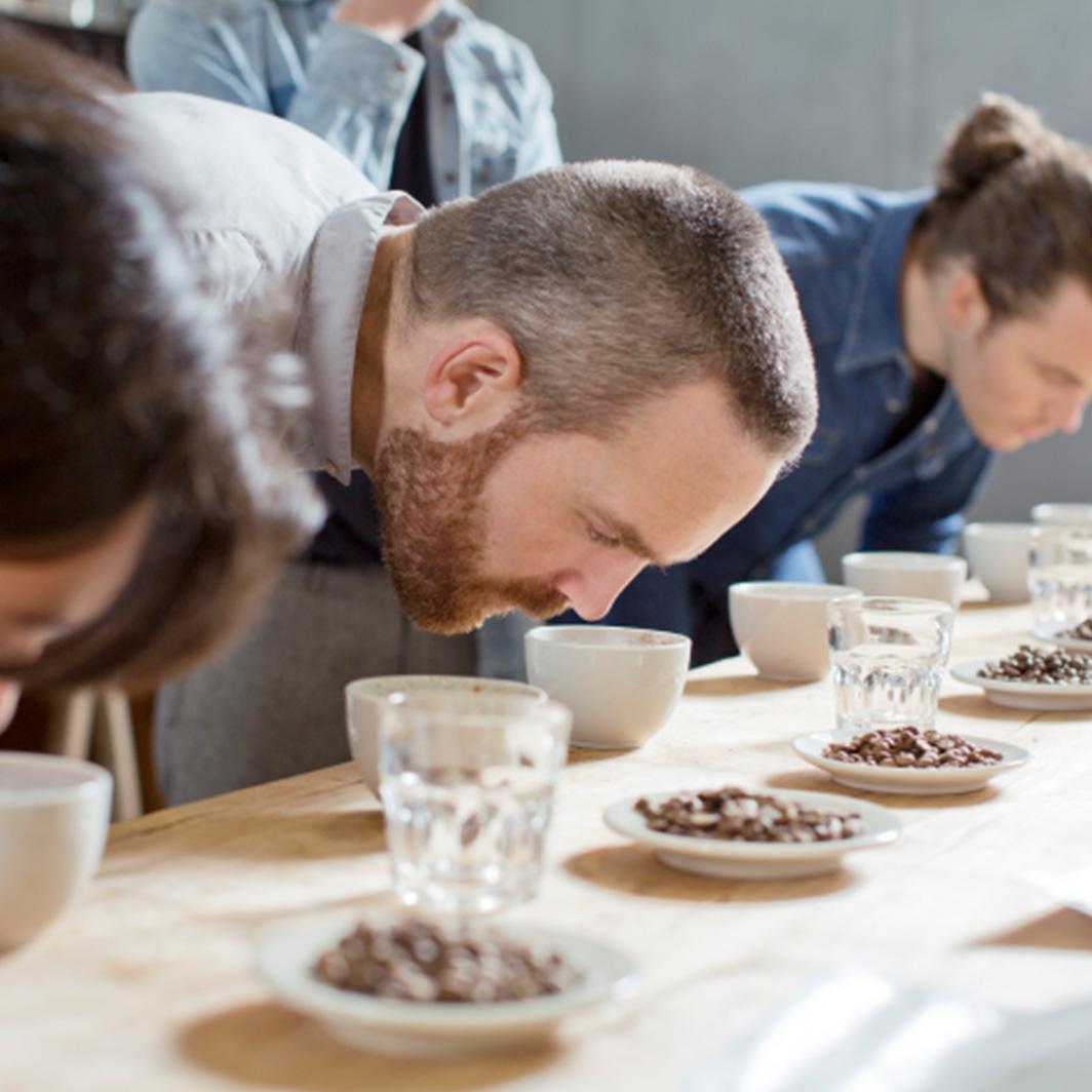 coffee tasting