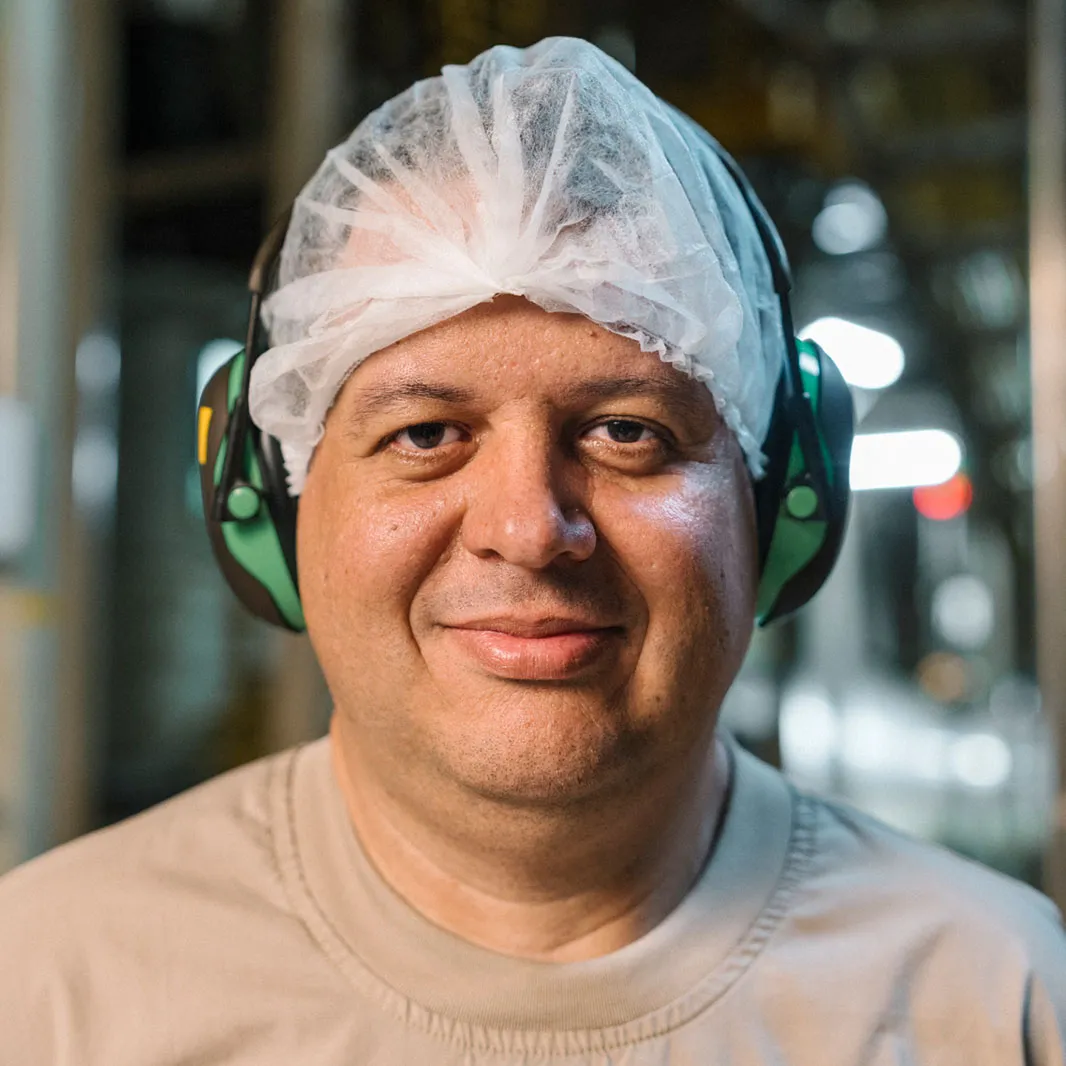 Eliseu, torrador de café de Nescafé