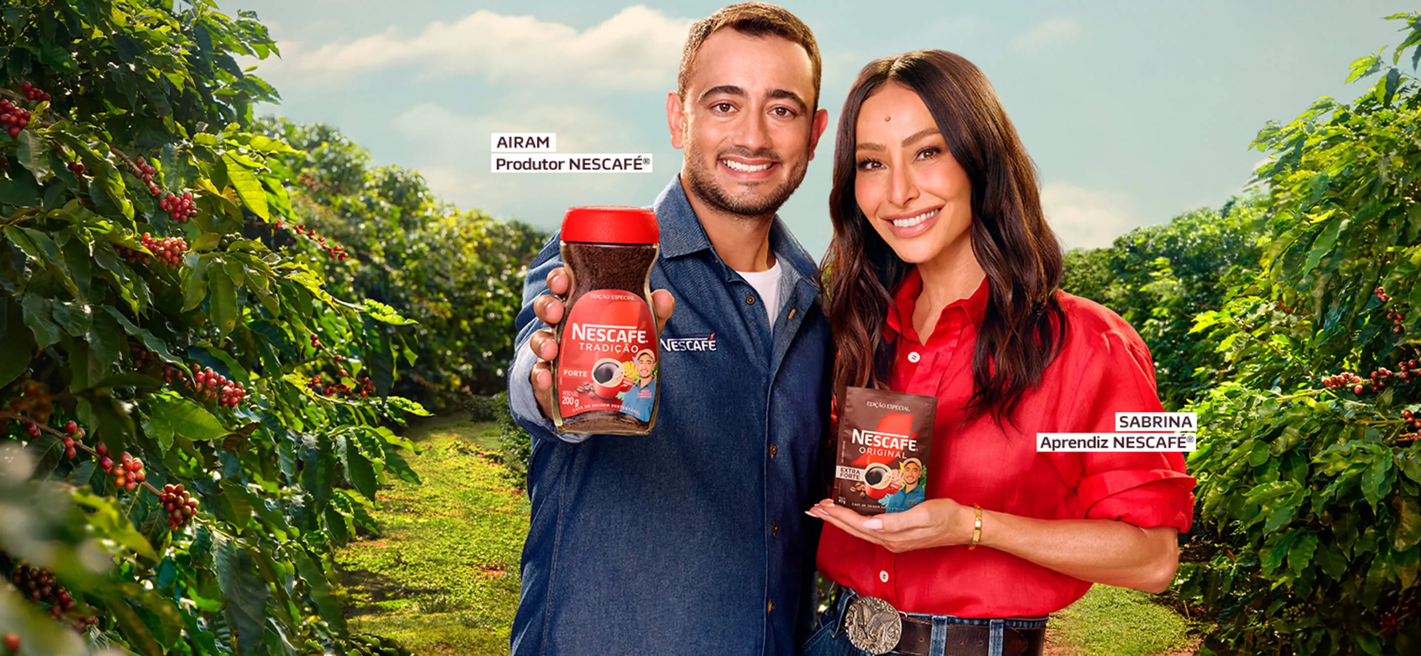 Airam Produtor Nescafe e Sabrina Aprendiz Nescafe