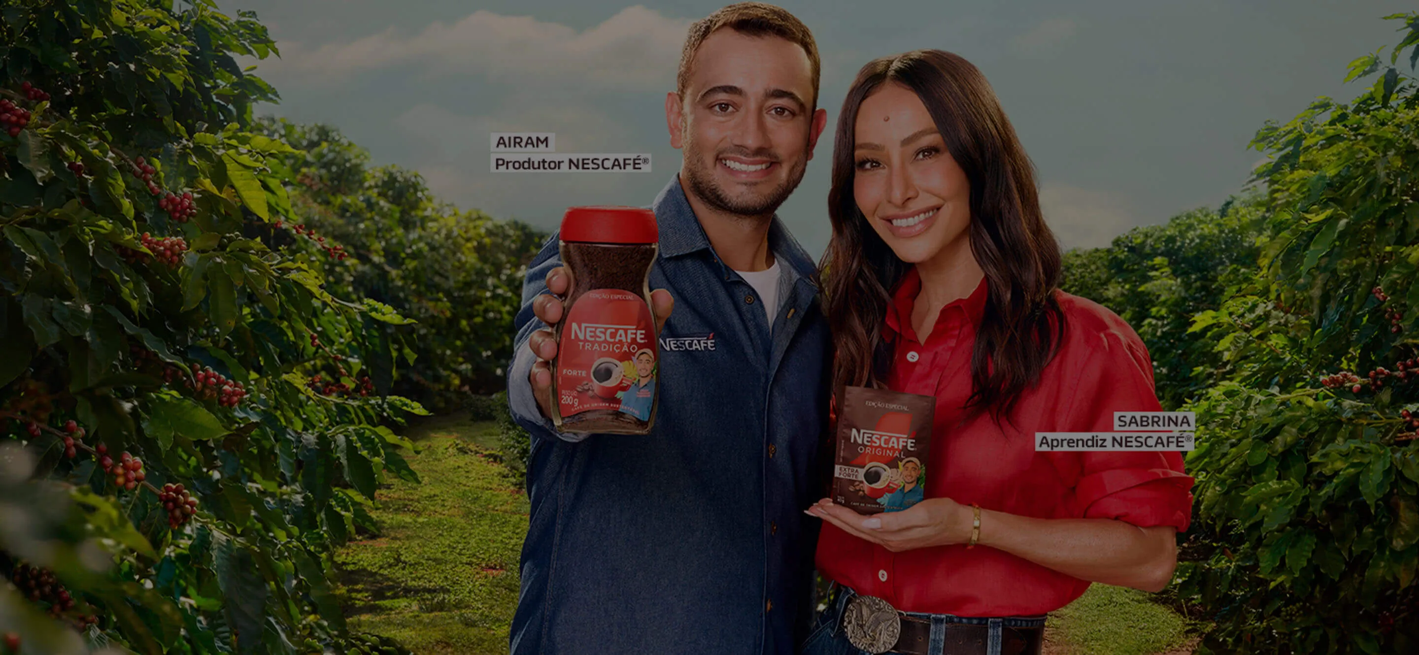 Airam Produtor Nescafe e Sabrina Aprendiz Nescafe