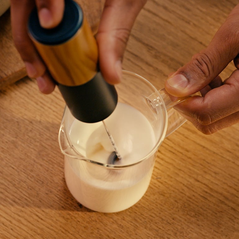 receta de cappuccino clásico: paso 3