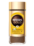 frasco de nescafe gold vainilla cafe instantaneo liofilizado
