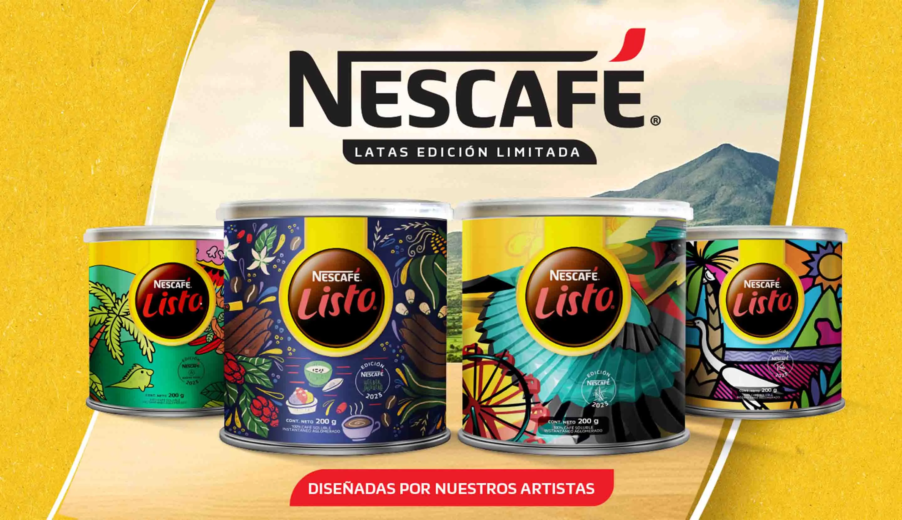 banner nescafe listo