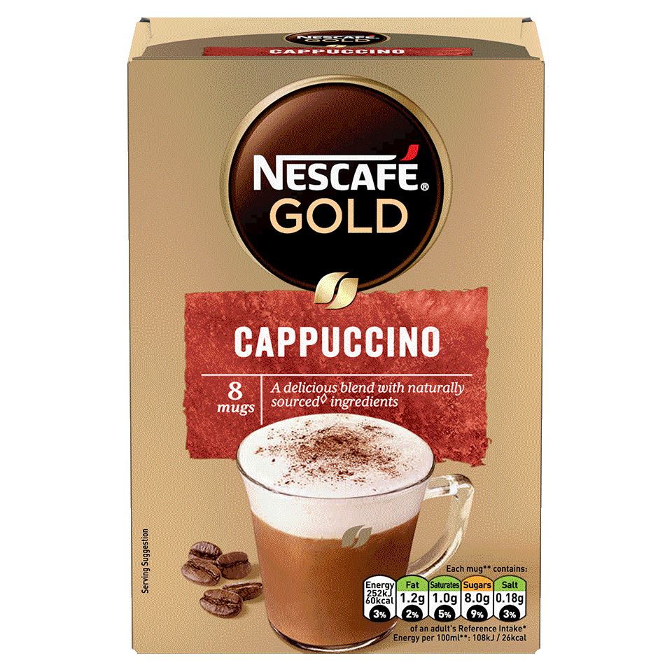 Nescafé Gold cappuccino coffee