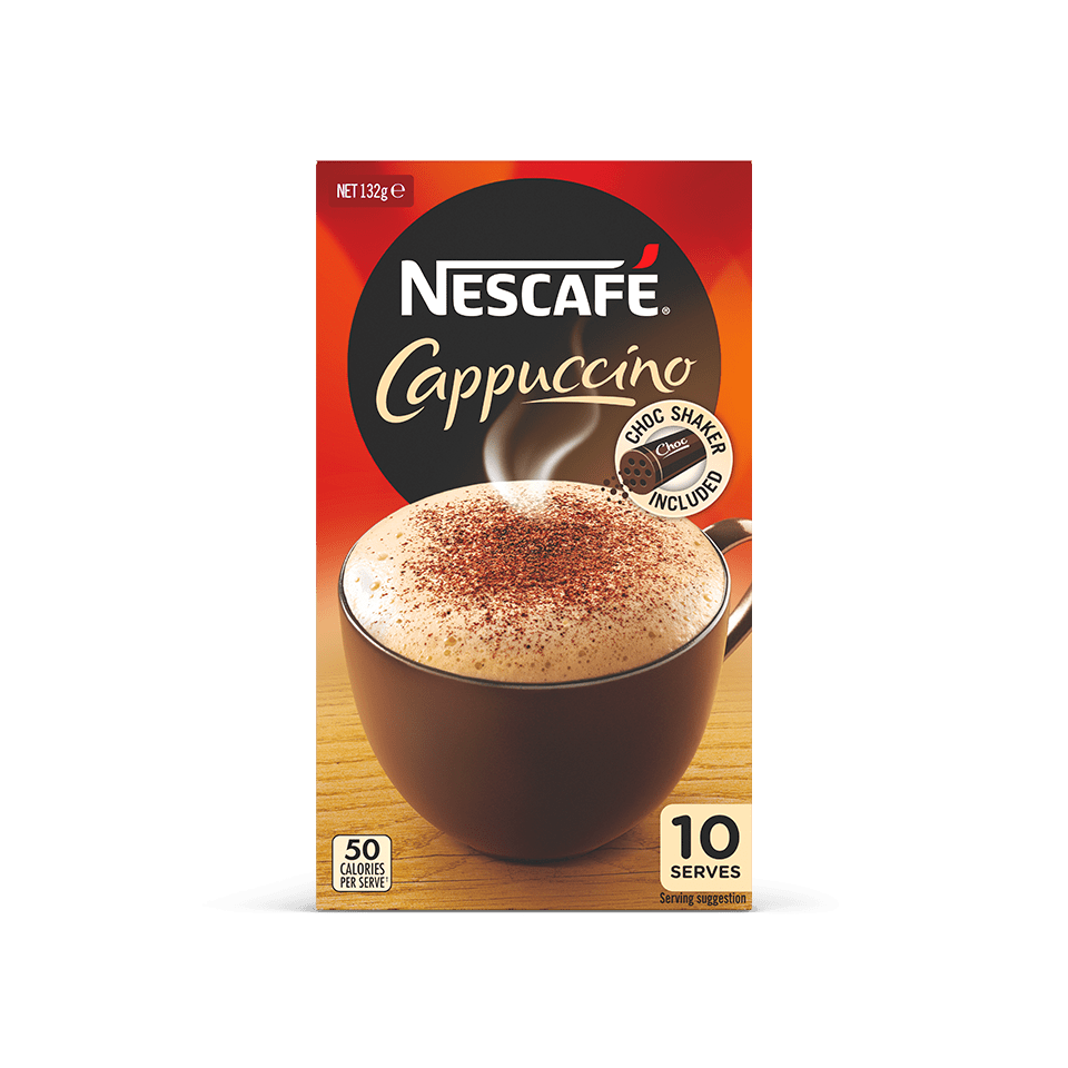 Nescafe Gold Cappuccino Instant Coffee 8 X 15.5g Sachets 2Pack X 1