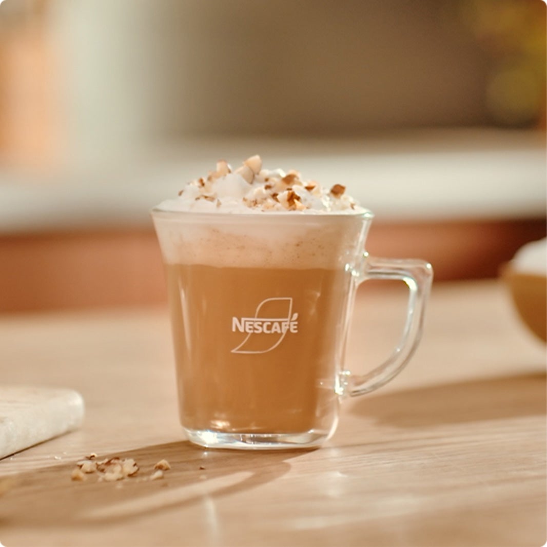 Creamy Hazelnut Latte