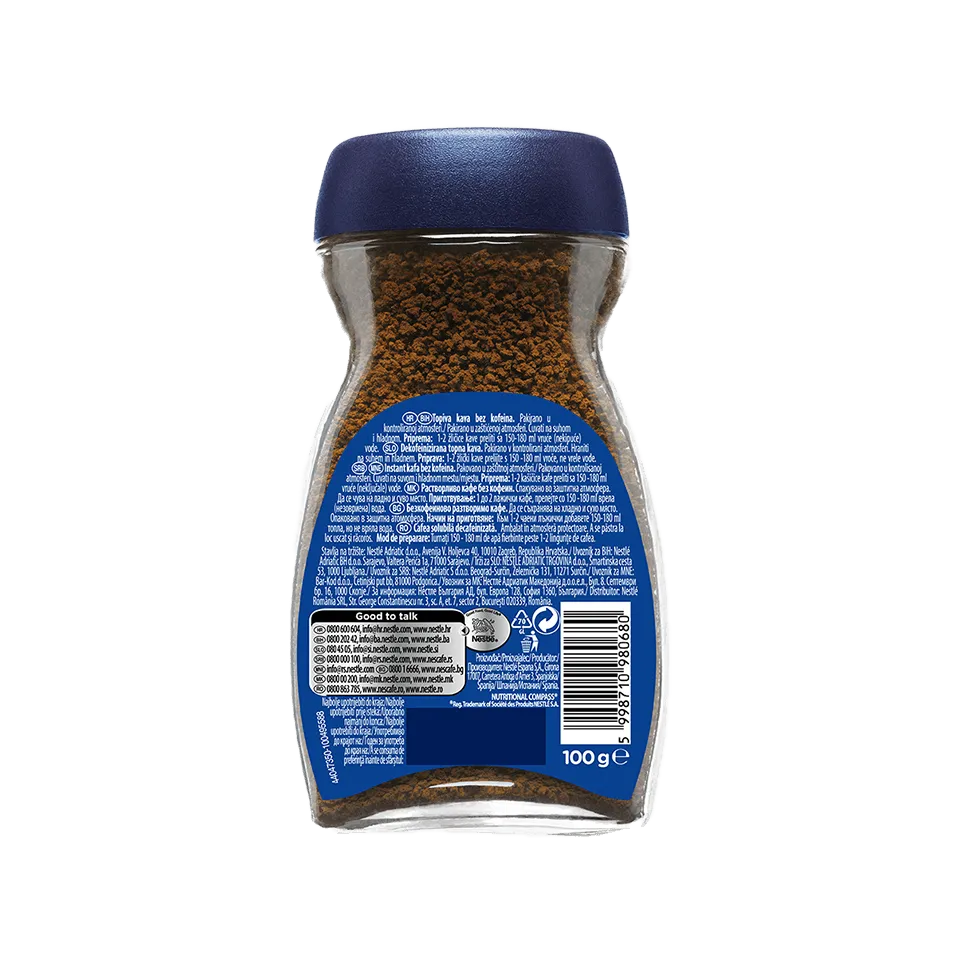 Nescafé classic decaf coffee
