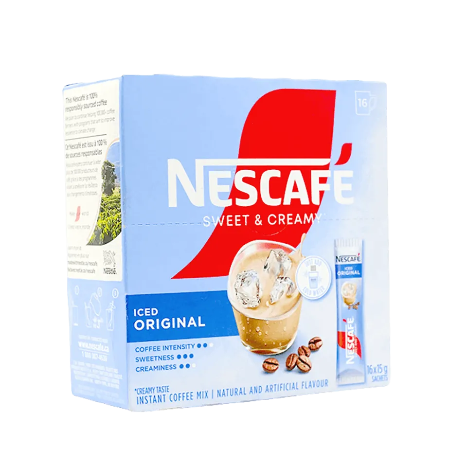 Nescafe Sweet and Creamy Ice Mixes left