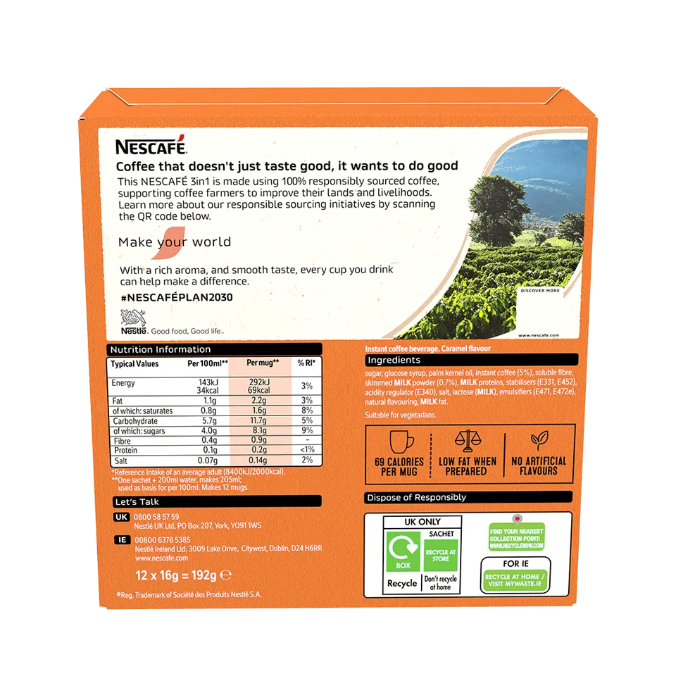 Nescafe 3in1 Caramel