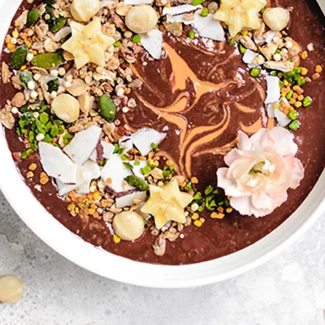 Mokka-Smoothie-Bowl