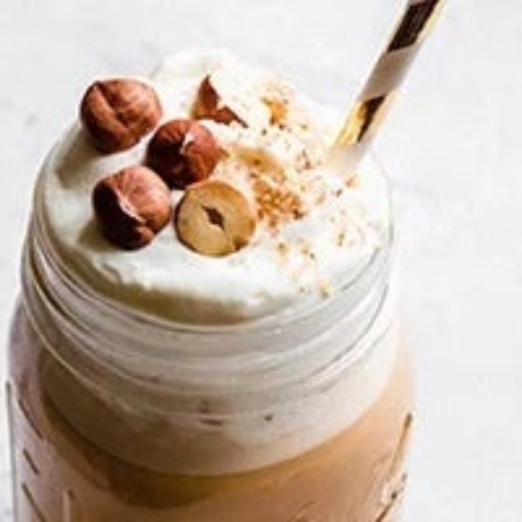 MILKSHAKE AU CAFE ET A LA DOUBLE NOISETTE