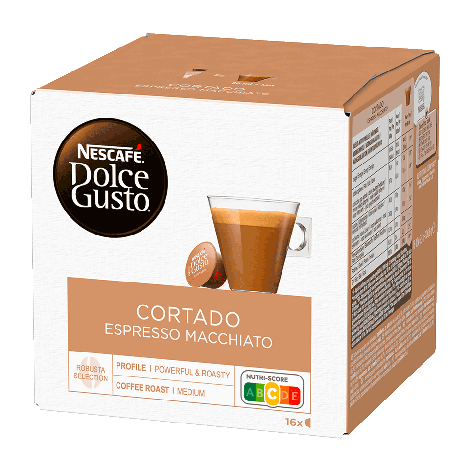 Capsules Dolce Gusto Cortado
