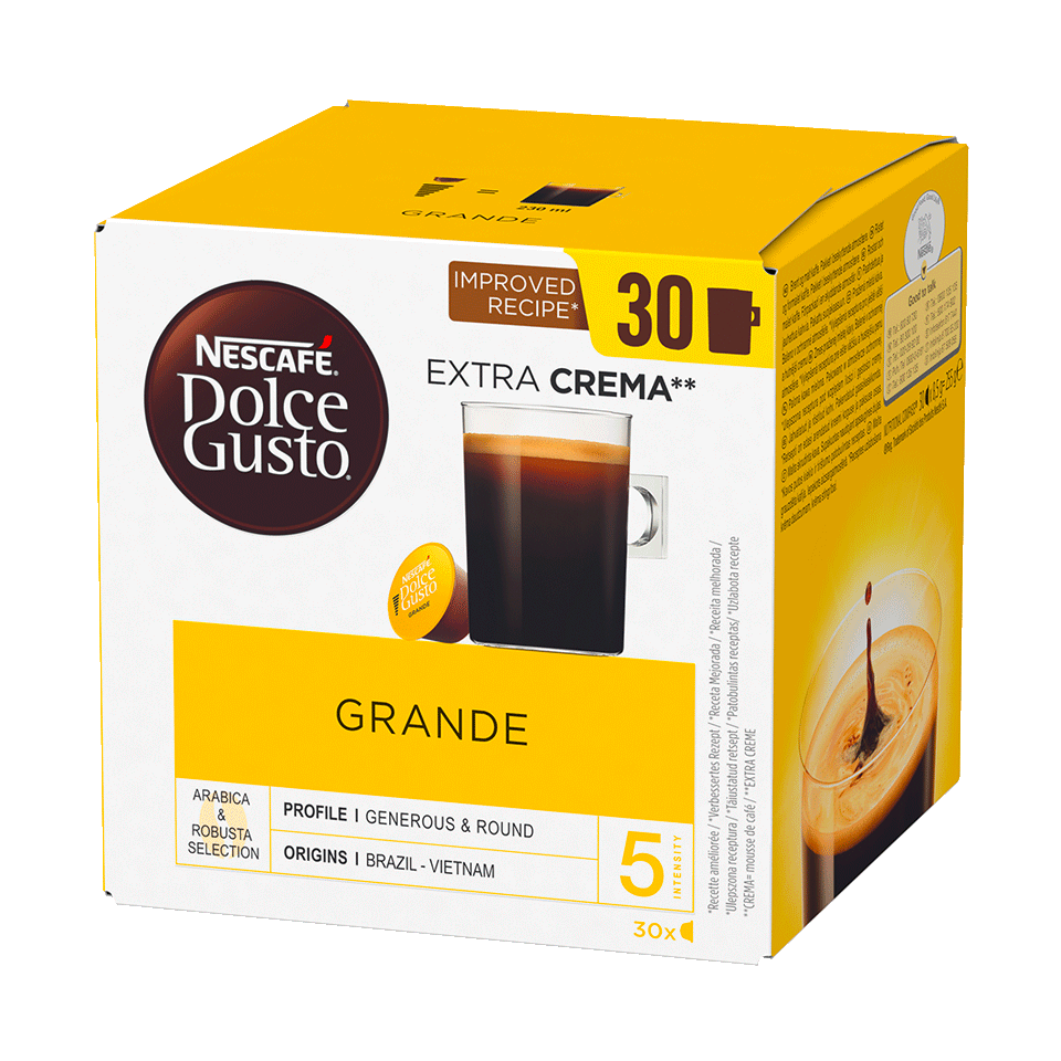 Capsules Dolce Gusto Grande