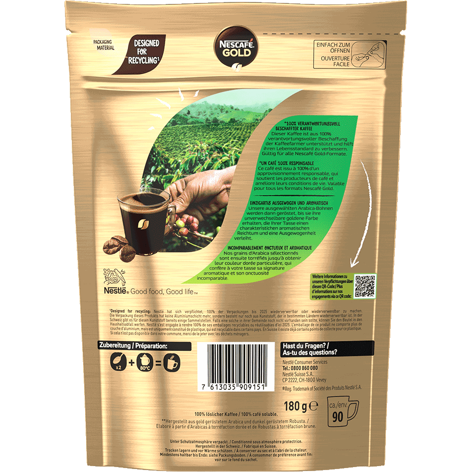 Nescafé Gold coffee