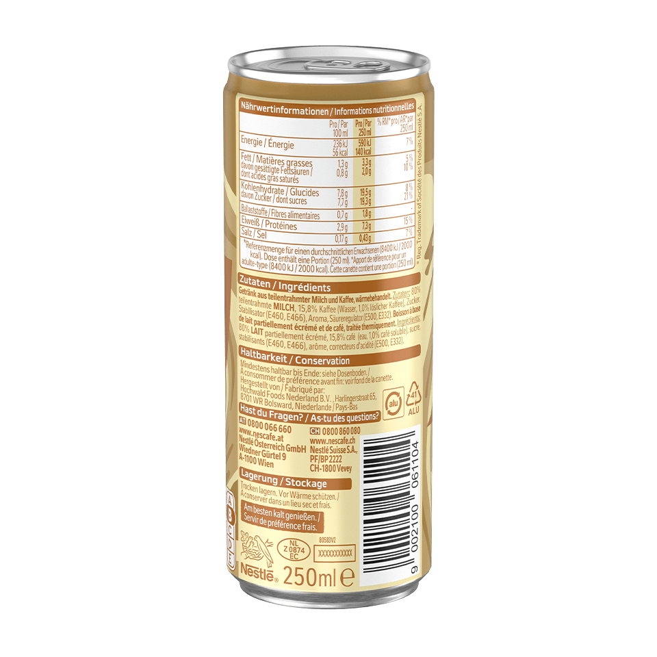 NESCAFÉ Ready to Drink Latte