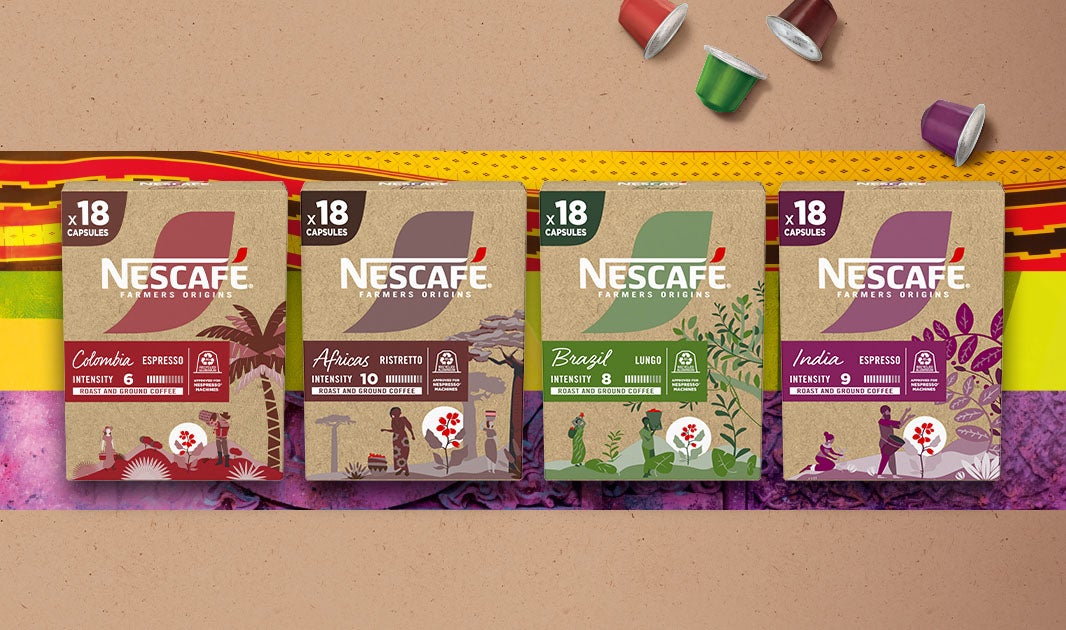 cafés nescafé farmers origins